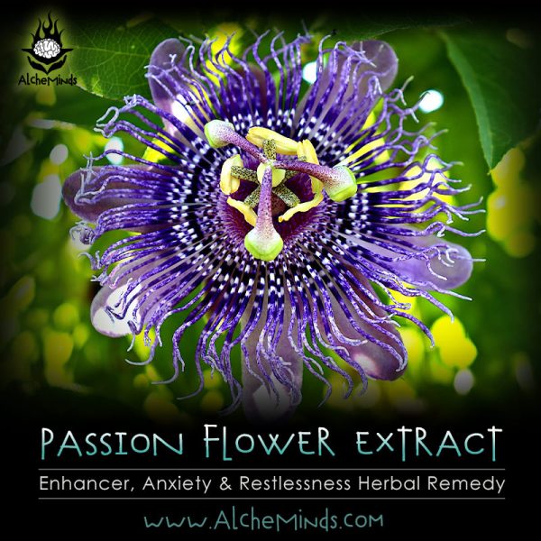 Passion Flower Extract: Anti-Anxiety & Potentiator....