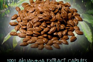 Akuamma Extract Capsules - Pain Remedy, Relaxing Herb & Kratom Enhancer - Picralima Nitida