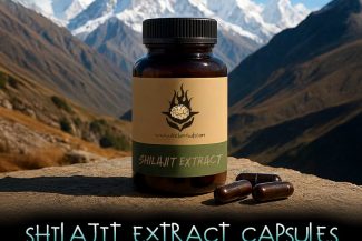Shilajit Extract Capsules - Focus, Energy, Immunity Booster - 10,000 mg